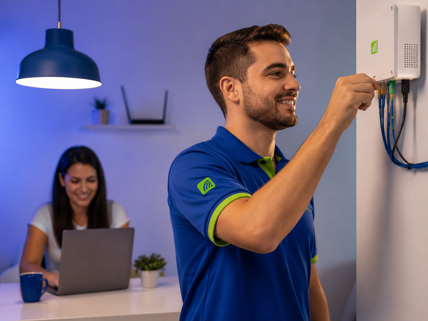 Conexão de internet